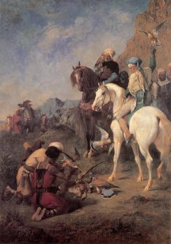 尤金 弗羅芒坦 Falcon Hunting in Algeria 尤金 弗羅芒坦 Falcon Hunting in Algeria